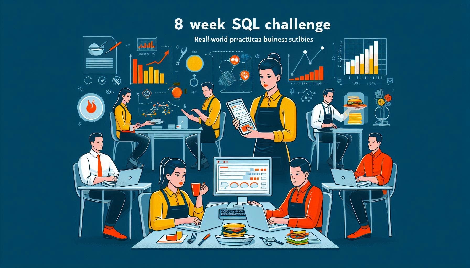 8 Week SQL Challenges